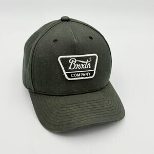 Brixton Company Green Snapback Hat - One Size